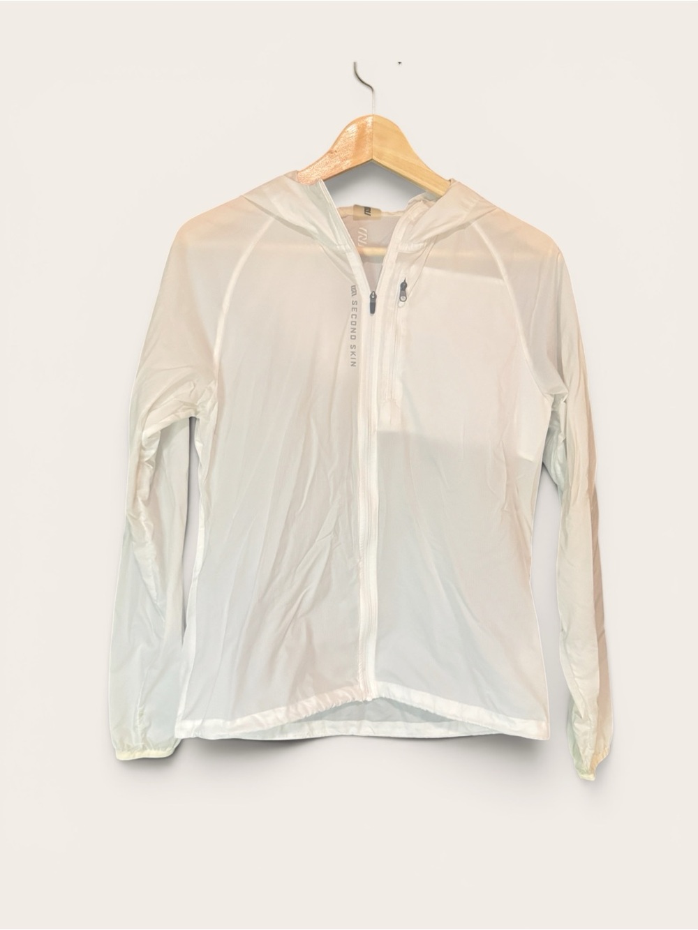 Second Skin Women's Packable Lightweight Windbreaker Hooded Jacket